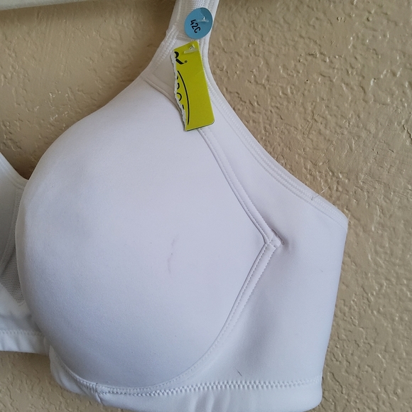 Vanity Fair 71500 Wireless Full Coverage Bra Size 42C White New - Picture 4 of 8